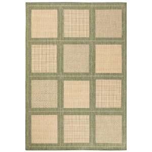  Couristan Summit All Weather Area Rug   53x76, Green 