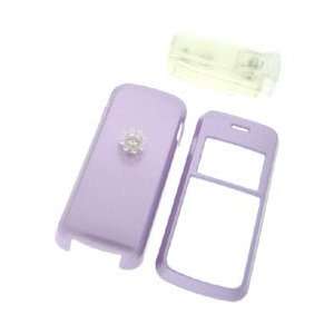  PCMICROSTORE Brand Solid Lilac Snap On Case Cover with 