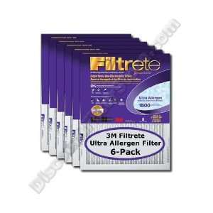  Filtrete 1500 Ultra Allergen Filter   14x25x1 (6 Pack 