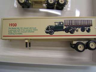 Winross Ford Trucks 1930s day cab tractor & trailer  