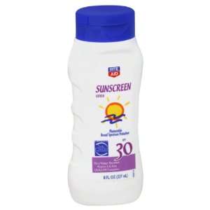 Rite Aid Sunscreen Lotion, SPF 30, 8 oz Health & Personal 