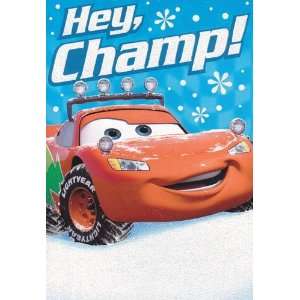   Card Christmas Disney Pixar Cars Hey, Champ