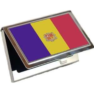  Andorra Flag Business Card Holder