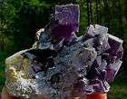 Absolutely Purple Fluorite Mineral Specimen  