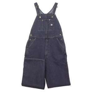    Fortress Washed Denim Unlined Bib Overall