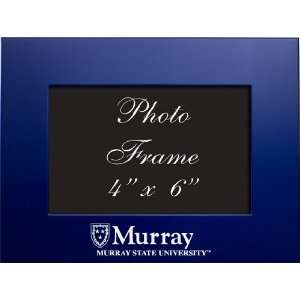  Murray State University   4x6 Brushed Metal Picture Frame 