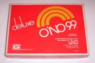 DELUXE ONO 99 Card Game from UNO, Cards, Chips, Ins  