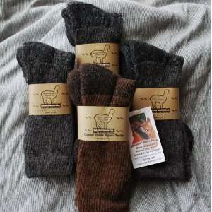  Alpaca Dress Socks   Charcoal   Ladies 