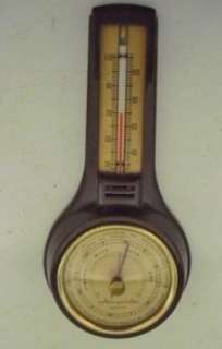 Airguide Wall Barometer Thermometer Weather gauges wall decor bakelite 