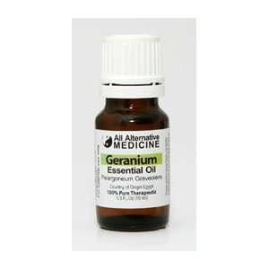  Geranium Oil. 100% Pure Therapeutic Essential Oil. 1/3 Fl 