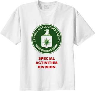 CIA Special Activities Division T Shirt  