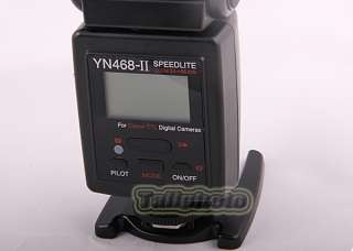 Yongnuo Upgraded Flash Speedlite YN 468 II ETTL ETTL II for Canon 
