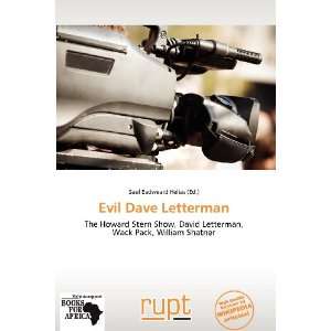  Evil Dave Letterman (9786135651287) Saul Eadweard Helias Books