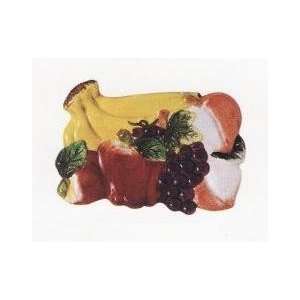  MIXED FRUIT 3 D TRIVET / slice *NEW*