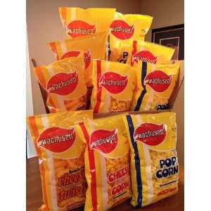 Wachusett Snack Pack (Cheese Curls, Cheese Popcorn, Popcorn)
