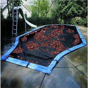  Above Ground Oval Leaf Net   12ft x 24ft Sports 
