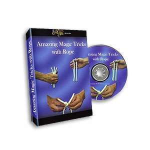  Magic DVD Amazing Magic Tricks with Rope Toys & Games