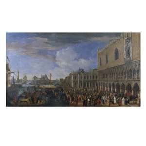   , Venice; Entree De LAmbassadeur De Premium Giclee Poster Print