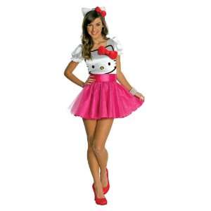 Lets Party By Rubies Hello Kitty   Hello Kitty Tutu Dress Teen Costume 