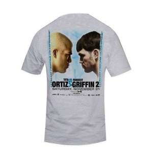  UFC 106 Official Event T shirt   Grey