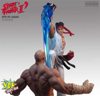 Street Fighter RYU vs SAGAT Diorama Pop Culture Shock  