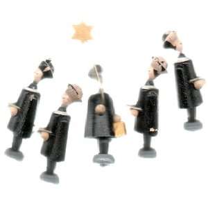Five Wood German Male Choir 4 Singers and one Star Carrier    1.25 