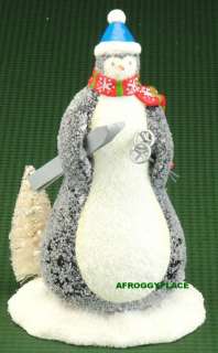 Holiday Penguin with Skis Figurine Decoration Christmas Decor New 