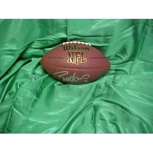 Brett Favre Hand Signed Autographed Green Bay Packers Full Size Wilson 