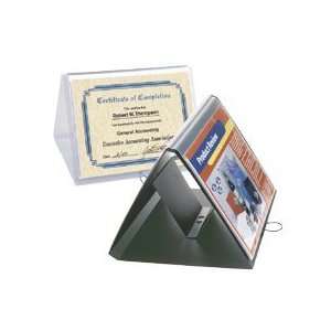  ITYTP20BK   Triangle Easel Portfolio, 20 Pages, 8 1/2x11 