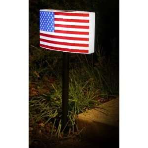  Solar American Flag Accent Light USA