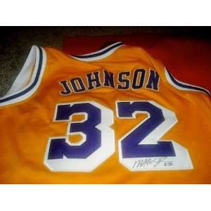   Magic Johnson Jersey   Autographed NBA Jerseys