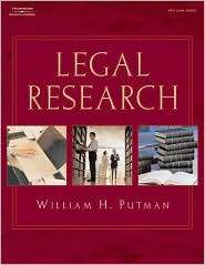 Legal Research, (1401879586), William H. Putman, Textbooks   Barnes 