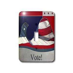  Beverly Turner Patriotic Design   Vote, Flag Eagle   Light 