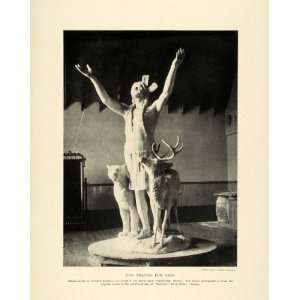  Print Prayer for Rain Statue Edward Kemeys Native American Sculpture 