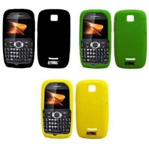  EMPIRE Motorola Theory 3 Pack of Silicone Skin Case Covers 
