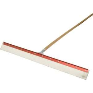   RED700254 24 Inch Slant Edge Asphalt Squeegee with 60 Inch Wood Handle
