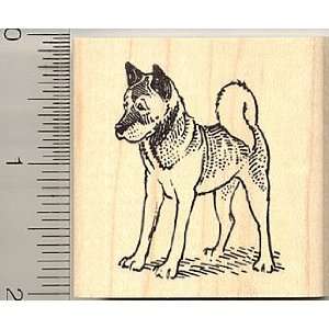  Akita Dog Rubber Stamp Arts, Crafts & Sewing