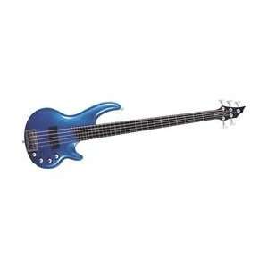  Cort Curbow 5 String Bass (Lake Placid Blue) Musical 