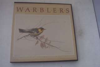 WARBLERS 2  tape box w/ book Cornell Ornithology birds  