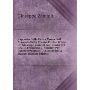   Della Stampa (Italian Edition) Giuseppe Zammit  Books