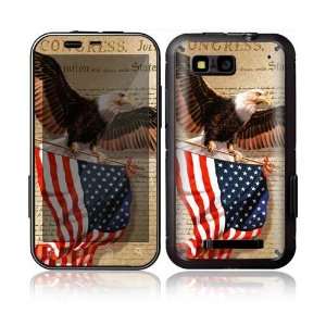  Nations Pride Decorative Skin Decal Sticker for Motorola Defy Cell 