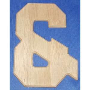   Wood Letters & Numbers 5 Inch Letter & (ampersand)