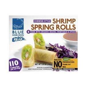 Blue Horizon Spring Roll Organic Shrimp Chinese, Size 6 Oz (pack of 8 