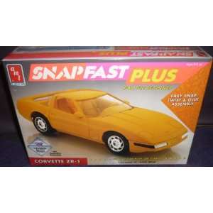  #6658 AMT/Ertl Snap Fast Plus Corvette ZR 1 1/25 Scale 