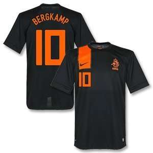  12 13 Holland Away Jersey + Bergkamp 10 (Fan Style)