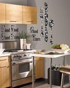   Silverware Giant Wall Decals Stickers Decor Kitchen Cafe RMK1742SLG