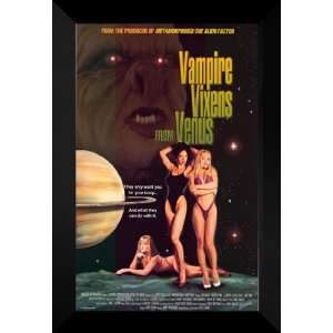 Vampire Vixens from Venus 27x40 FRAMED Movie Poster   A  