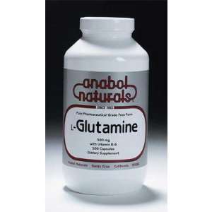  Anabol Naturals   L Glutamine 100 Capsules Health 