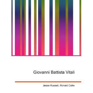  Giovanni Battista Vitali Ronald Cohn Jesse Russell Books