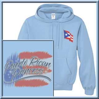 Puerto Rican Princess Rico Flag Sweatshirt Hoodies KIDS  